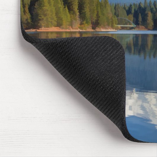 BERG SHASTA REFLEKTIERT MOUSEPAD (Ecke)