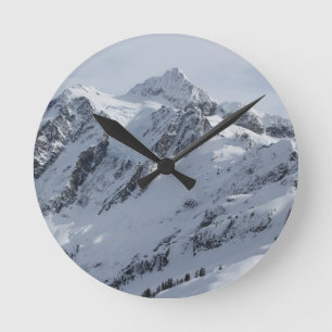 Berg Shuksan 2 Runde Wanduhr