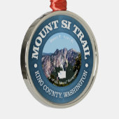 Berg Si Trail Ornament Aus Metall (Rechts)