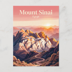 Berg Sinai Ägypten Postkarte