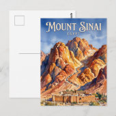 Berg Sinai Ägypten Postkarte (Vorne/Hinten)