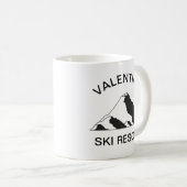 Berg-Skiort Kaffeetasse (VorderseiteRechts)