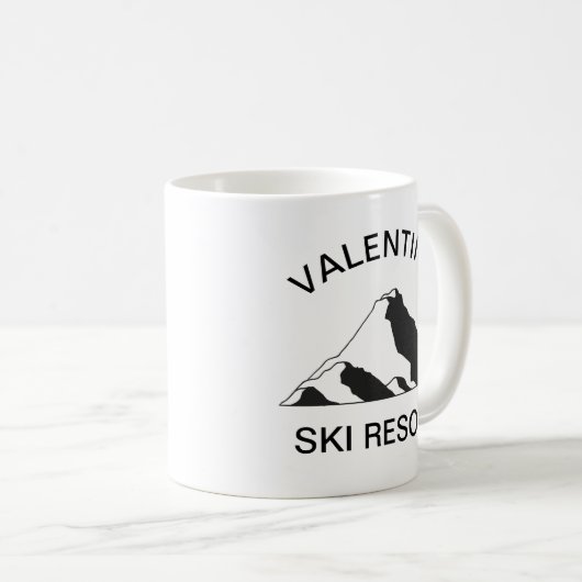 Berg-Skiort Kaffeetasse (VorderseiteRechts)