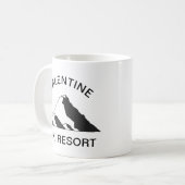 Berg-Skiort Kaffeetasse (Vorderseite Links)