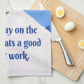 Berg-Skipisten Frische Snow Herbst Skifahren Funny Geschirrtuch (Viertel Falte)