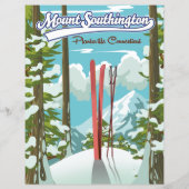 Berg Southington plantsville, Connecticut Ski (Rückseite)