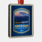 Berg St Helens (PF) Ornament Aus Metall (Rechts)