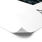 Berg St. Helens - Vor der Eruption Poster (Ecke)