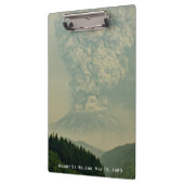 Berg St Helens Vulkanausbruch Ash Plume Klemmbrett (Links)