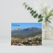 Berg-Stadt Postkarte (Stehend Vorderseite)