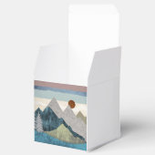 Berg Streifen Sky Geschenkschachtel (Geöffnet)