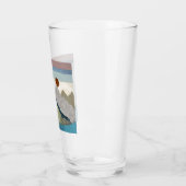 Berg Streifen Sky Glas (Links)