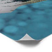 Berg Streifen Sky Poster (Ecke)