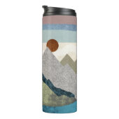 Berg Streifen Sky Thermosbecher (Nach rechts gedreht)