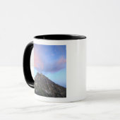 Berg Stuart bei Sonnenuntergang Tasse (Vorderseite Links)