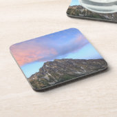 Berg Stuart, bei Sonnenuntergang Untersetzer (Linke Seite)