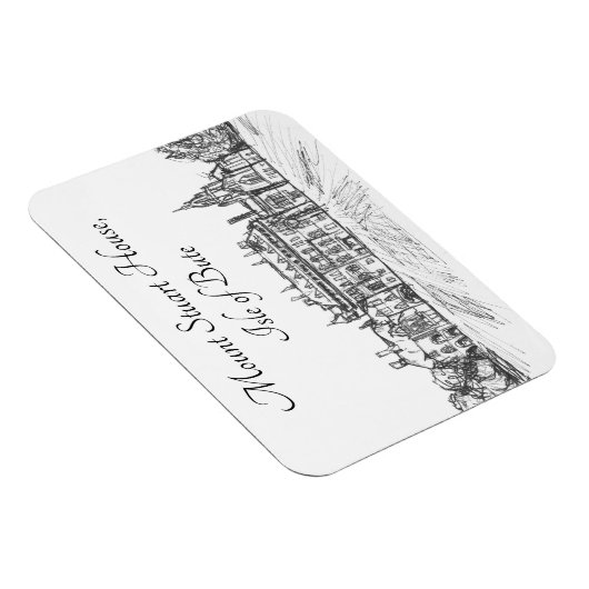 Berg Stuart House, Insel Bute- Magnet (Rechte Seite)