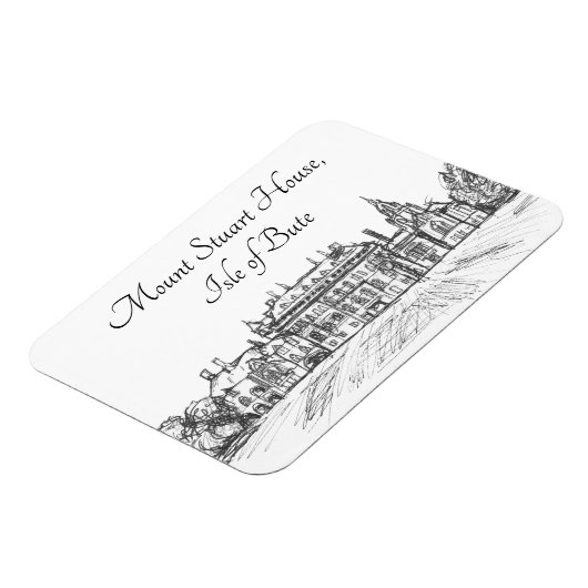Berg Stuart House, Insel Bute- Magnet (Linke Seite)