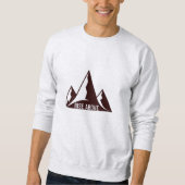 Berg-Sweatshirt – Abenteuer & Natur Sweatshirt (Vorderseite)