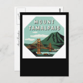 Berg Tamalpais Postkarte (Vorne/Hinten)