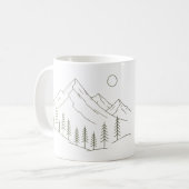 Berg Tasse (Vorderseite Links)