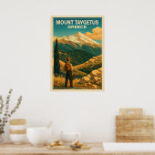 Berg Taygetus Griechenland V03 Poster (Küche)