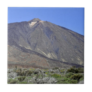 Berg Teide bei Teneriffa Fliese