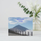 Berg Teide, Teneriffa Postkarte (Stehend Vorderseite)
