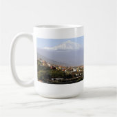 Berg Teide, Teneriffa-Tasse Kaffeetasse (Links)