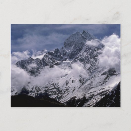 Berg Thamserku, Nepal Postkarte (Vorderseite)
