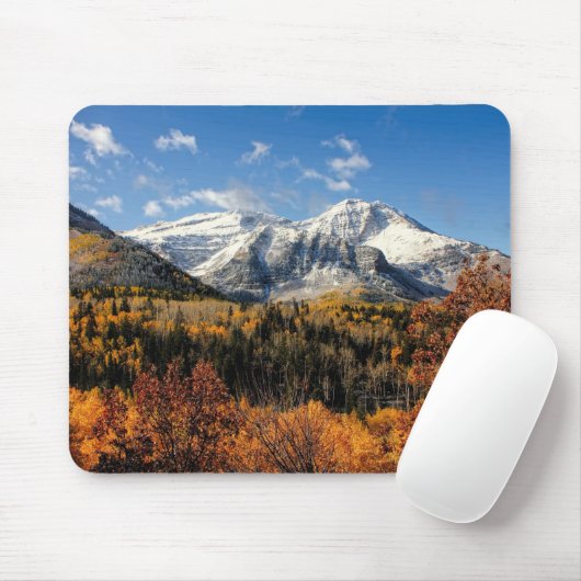 Berg Timpanogos im Herbst Utah Mousepad (Mit Mouse)