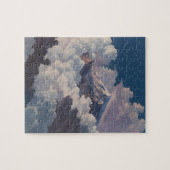 Berg über den Wolken Puzzle (Horizontal)
