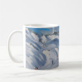 Berg übersteigt Tignes 2009 Kaffeetasse (Links)