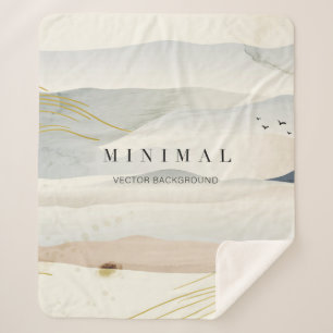 Berg- und Goldene Linie Kunsthalle. Oriental Sherpadecke