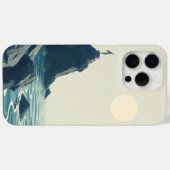 Berg- und Meereslandschaft Case-Mate iPhone Hülle (Rückseite (Horizontal))
