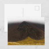 Berg- und Tiefwolken in Island Postkarte (Vorne/Hinten)