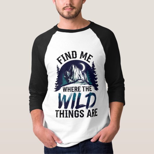 Berg- und Walderlebnis T-Shirt (Vorderseite)
