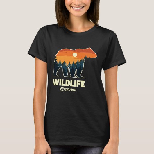 Berg- und Waldlandschaft 14 T-Shirt (Vorderseite)
