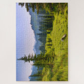 Berg- und Waldlandschaft Washington State Puzzle (Vertikal)