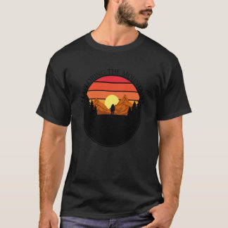 Berg- und Waldszene 100 T-Shirt