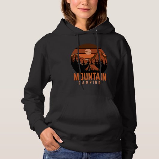 Berg- und Waldszene 9 Hoodie (Vorderseite)