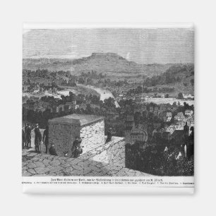 Berg Valerien gesehen von Louveciennes Magnet