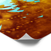 Berg Vista Poster (Ecke)