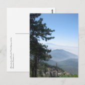 Berg Vista Postkarte (Vorne/Hinten)