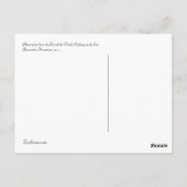 Berg Vista Postkarte (Rückseite)