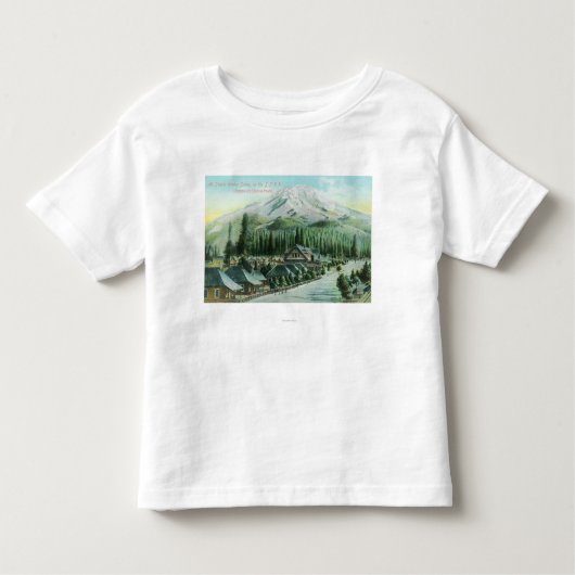 Berg von der südlichen pazifischen Eisenbahn Kleinkind T-shirt (Vorderseite)