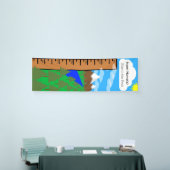 Berg wachsen Diagramm Banner (Messeveranstaltung)