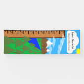 Berg wachsen Diagramm Banner (Horizontal)