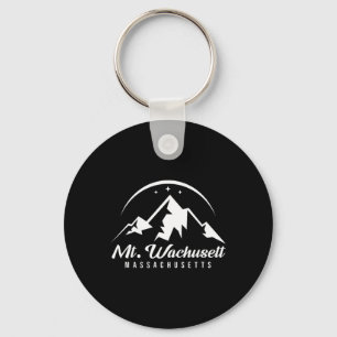 Berg Wachusett Machusetts Ski Resort Skifahren Sno Schlüsselanhänger