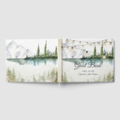 Berg, Wald, See, Lichter mit String Gästebuch (Voll)